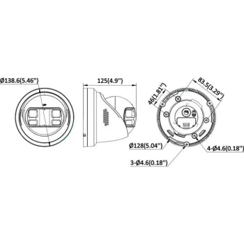 Kamera IP Hikvision DS-2CD2343G2P-LISU/SL(180°)(O-STD)-1439547