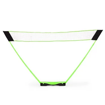 Zestaw do badmintona 300x156 cm składany siatka rakietki lotki walizka MOVEPRO-1439967