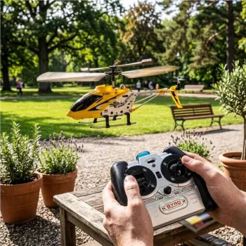 Helikopter zdalnie sterowany na pilota RC SYMA S107G żółty-1432111