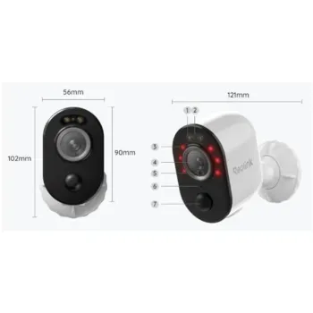 Kamera IP Reolink Argus Series B310 3MP z panelem solarmym-1432509