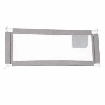 Barierka do łóżka ochronna zabezpieczenie blokada osłona 140cm szara-1431448