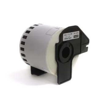 Etykiety JetWorld Zamiennik Brother DK Czarny na Białym 62mm*30.48m DK44205, DK-44205, DK44.205