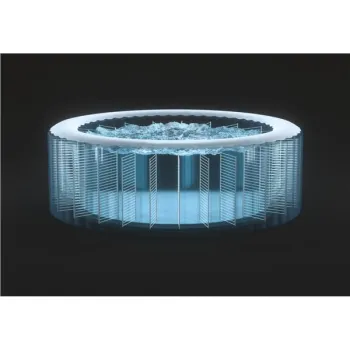Nadmuchiwane SPA basen z hydromasażem 4 os. 196x71 cm akcesoria premium INTEX 28426NP-1435254