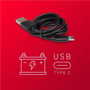 Elektryczny młynek do soli i pieprzu akumulatorowy USB zestaw 2 sztuki regulacja mielenia podświetlenie-1431520