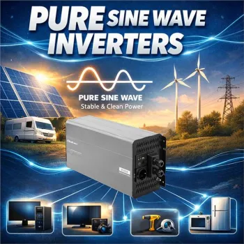 Qoltec Przetwornica napięcia Pure Sine Wave | 12V na 230V | 4000/8000W | USB | Kompatybilna z LiFePO4 GEL AGM-1435811