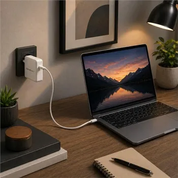 Qoltec Ładowarka Super Fast Power Delivery 96W | USB-C 3.0 | 5-20V | 3-4.8A | Laptop | Mcbook | Smartfon-1435483