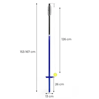 Speedball turnball tenis na lince zestaw 2 rakietki piłka słupek MOVEPRO-1434653