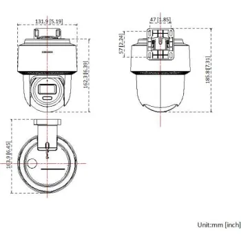 Kamera IP Hilook PTZ-N2C600M-DE(2.8mm)(O-STD) 6MP Smart Hybrid Light-1435167