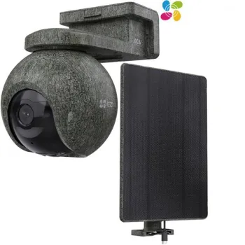 Kamera IP Ezviz EB8 PRO 4G Ranger Kit 8MP z panelem słonecznym 8W 4G Wi-Fi moro