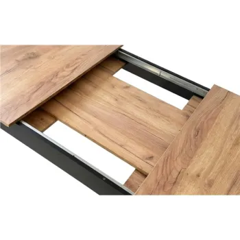 Stół rozkładany prostokątny 120-160x80 cm do kuchni jadalni dla 4-6 osób dąb craft-1430393