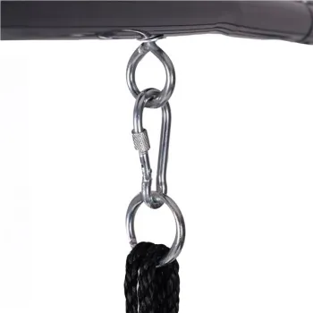 Huśtawka ogrodowa dla dzieci bocianie gniazdo 100 cm stalowy stelaż ECOTOYS-1431984