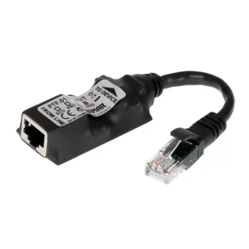 Miniaturowy ogranicznik przepięć do ochrony sieci LAN, PTF-51-ENG/PoE/Micro/T w osłonie termokurczli