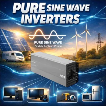 Qoltec Przetwornica napięcia Pure Sine Wave | 24V na 230V | 5000/10000W | USB | Kompatybilna z LiFePO4 GEL AGM-1435818