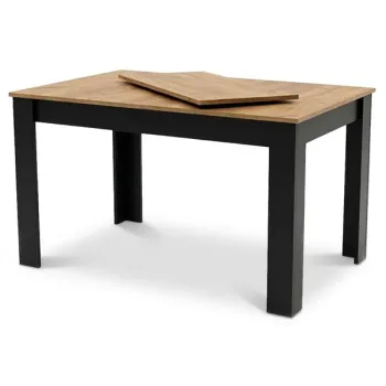 Stół rozkładany prostokątny 120-160x80 cm do kuchni jadalni dla 4-6 osób dąb craft-1430391