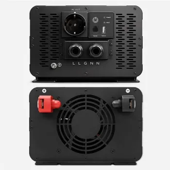 Qoltec Przetwornica napięcia Pure Sine Wave | 24V na 230V | 5000/10000W | USB | Kompatybilna z LiFePO4 GEL AGM-1435910