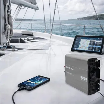 Qoltec Przetwornica napięcia MS Wave | 12V na 230V | 1500/3000W | USB | Kompatybilna z LiFePO4 GEL AGM-1435660