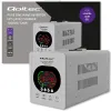 Qoltec Zasilacz awaryjny UPS Pure Sine Wave | 1000VA/720W | Przetwornica 12/230V z AVR | LCD | LiFePO4 AGM GEL -1440003