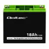 Qoltec Akumulator AGM | 12V | 18Ah | Bezobsługowy | Wydajny | LongLife | do UPS, skutera-1440430