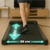 Bieżnia domowa z uchwytem elektryczna walking pad treningowy pod biurko 10 km/h MOVEPRO-1440204