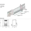 Zestaw Somfy Elixo 3S+ M IO Comfort Pack do 600kg bram przesuwnych-1440267