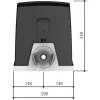 Zestaw CAME BXL ECO TOP do 400kg bram przesuwnych-1441207
