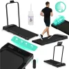 Bieżnia domowa z uchwytem elektryczna walking pad treningowy pod biurko 10 km/h MOVEPRO