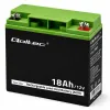 Qoltec Akumulator AGM | 12V | 18Ah | Bezobsługowy | Wydajny | LongLife | do UPS, skutera-1440431