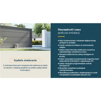 Zestaw Somfy Elixo 3S+ M IO Comfort Pack do 600kg bram przesuwnych-1440253