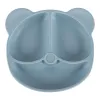 Naczynia silikonowe dla dzieci zestaw 8 elementów niebieski-837874