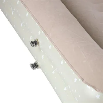 Łóżko dziecięce materac dmuchany do spania turystyczny pompka 140cm x 90cm-837646