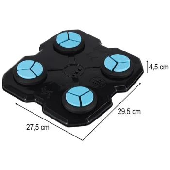 Tarcza bokserska treningowa na ścianę trenażer muzyka LED USB rękawice-837708