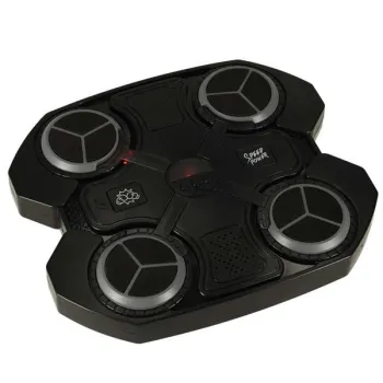 Tarcza bokserska treningowa na ścianę trenażer muzyka Bluetooth LED USB-837674