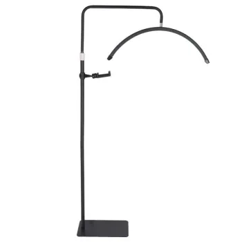 Lampa do przedłużania rzęs LED 36W regulowana kosmetyczna bezcieniowa łuk czarna-837305