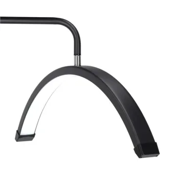 Lampa do przedłużania rzęs LED 36W regulowana kosmetyczna bezcieniowa łuk czarna-837308