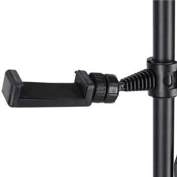 Lampa do przedłużania rzęs LED 36W regulowana kosmetyczna bezcieniowa łuk czarna-837311