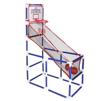 Koszykówka gra zręcznościowa sportowa przenośna basketball 2 piłki pompka-837611