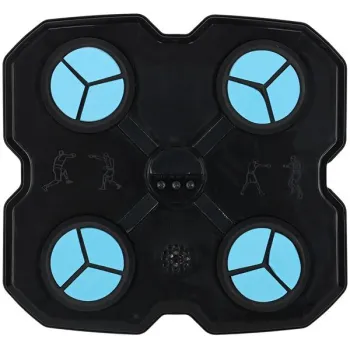 Tarcza bokserska treningowa na ścianę trenażer muzyka LED USB rękawice-837698