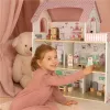 Domek dla lalek drewniany LULILO Peonio 70cm LED róż-838310