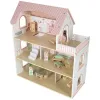 Domek dla lalek drewniany LULILO Peonio 70cm LED róż-838299