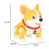 Pies piesek interaktywny robot Corgi świecące uszy muzyka-838151