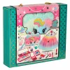 Kosmetyki do makijażu make up lakiery kosmetyczka spódniczka zestaw 22 elementy-838259