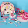 Kosmetyki do makijażu make up lakiery torebka zestaw 21 elementów-838270