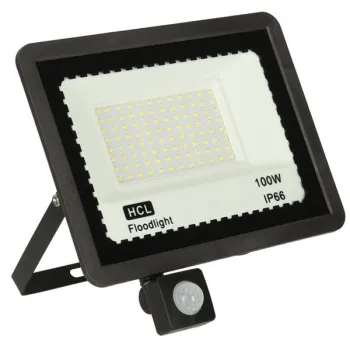 Lampa czujnik ruchu reflektor 100W