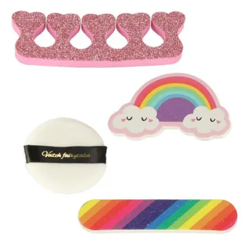 Kosmetyki do makijażu make up lakiery torebka zestaw 21 elementów-838265