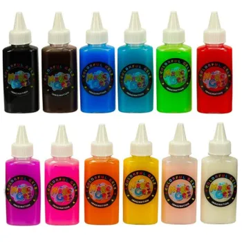 Klej żel kryształowy 3D crystal glue magiczna kuchnia szablony kreatywny zestaw 62 elementy niebieski-838678