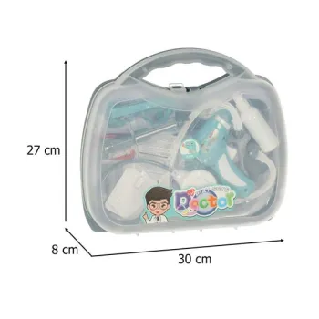 Zestaw lekarza w walizce mały doktor akcesoria dźwięk światła-838373