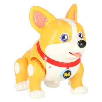 Pies piesek interaktywny robot Corgi świecące uszy muzyka-838146