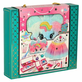 Kosmetyki do makijażu make up lakiery kosmetyczka spódniczka zestaw 22 elementy-838259