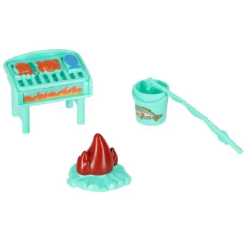 Samochód dla lalek kempingowy kamper akcesoria lalka basen-838102