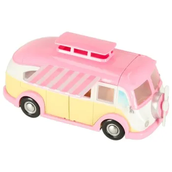 Samochód lodziarnia sklep z lodami kamper rozkładany stolik krzesła 30 elementów-838067